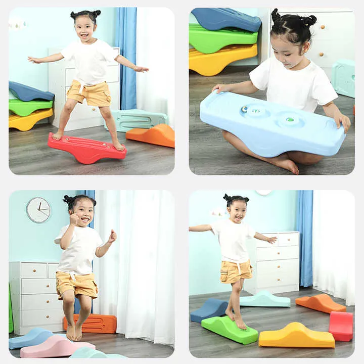 الأطفال الرصيد المجلس الاطفال الحسية التدريب . Children Balance Board Kids Sensory Training