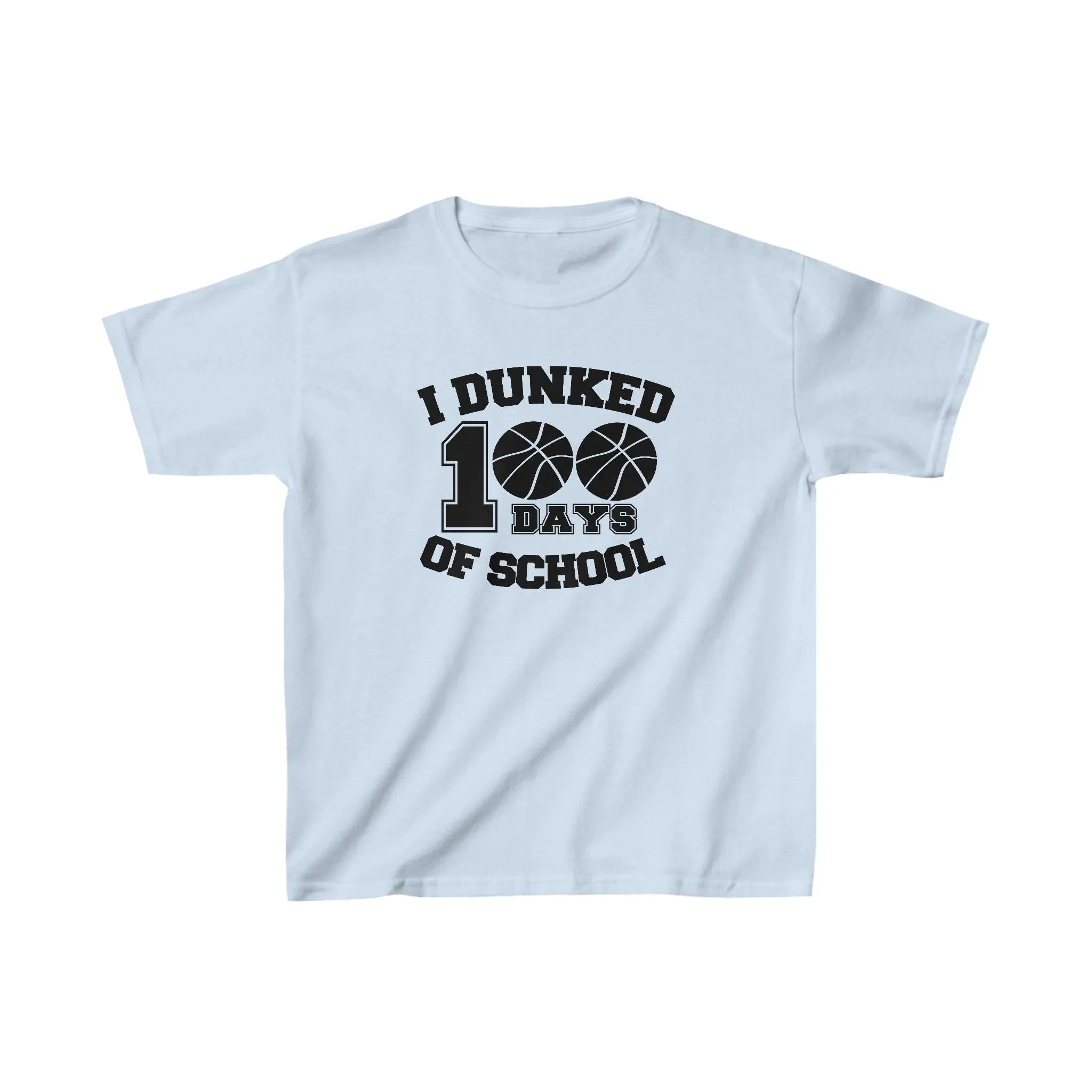 100 Day of School Basketball T-Shirt, School Spirt, Youth shirt