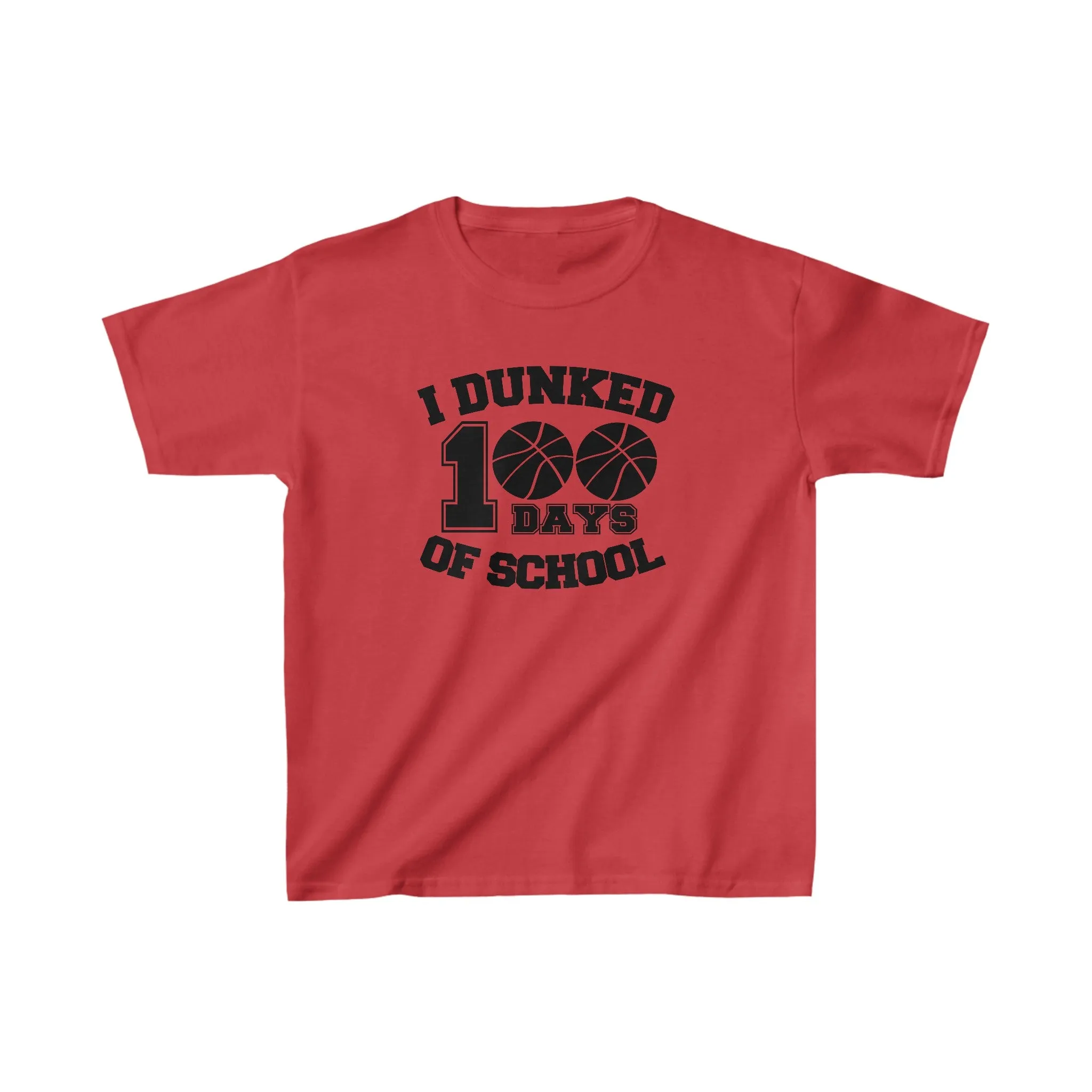 100 Day of School Basketball T-Shirt, School Spirt, Youth shirt