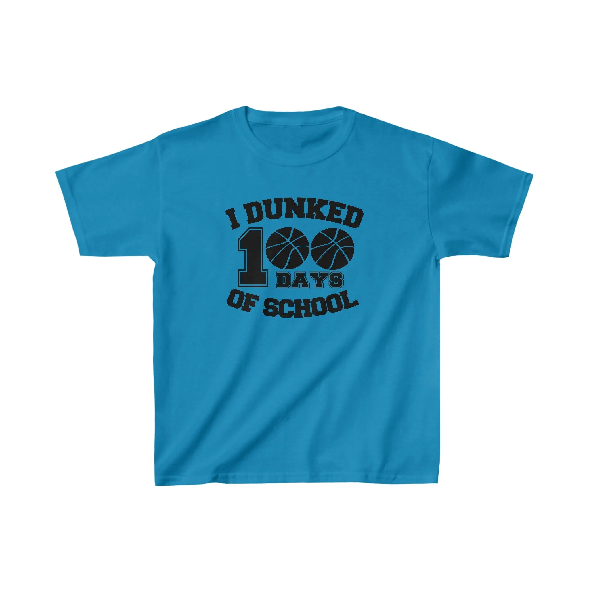 100 Day of School Basketball T-Shirt, School Spirt, Youth shirt