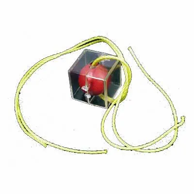 2 completely tied ropes escape a complete closed bead and box