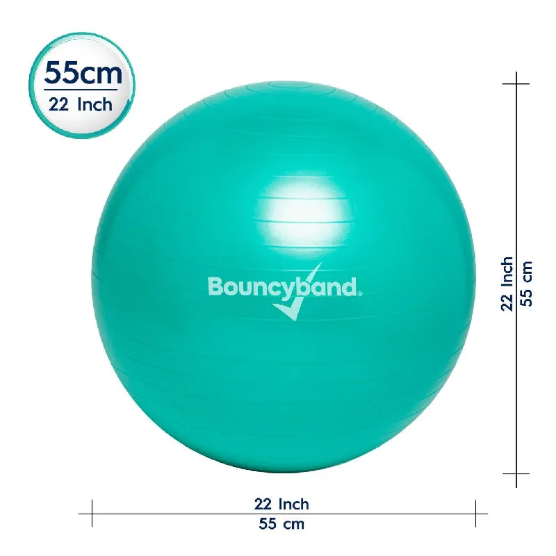 55cm Balance Ball Weighted Seat Green