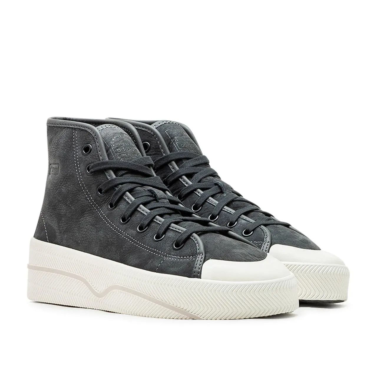 adidas Nizza 2 Leather (Grau / Weiß)