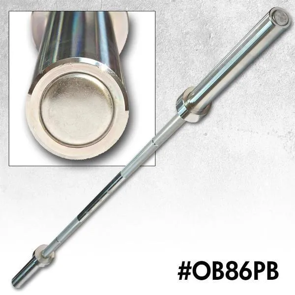 Body-Solid 7 Foot Olympic Bar - Chrome