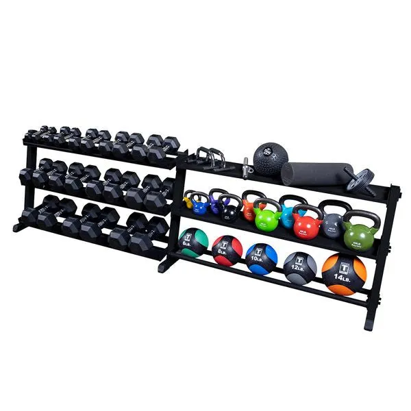 Body Solid GMRT6B 60" Medicine Ball Shelf For GDR60