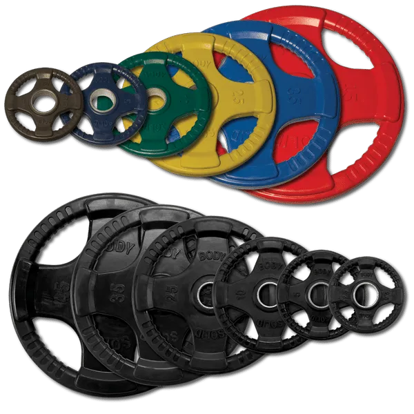 Body-Solid ORT / ORC Rubber Grip Oly. Plates