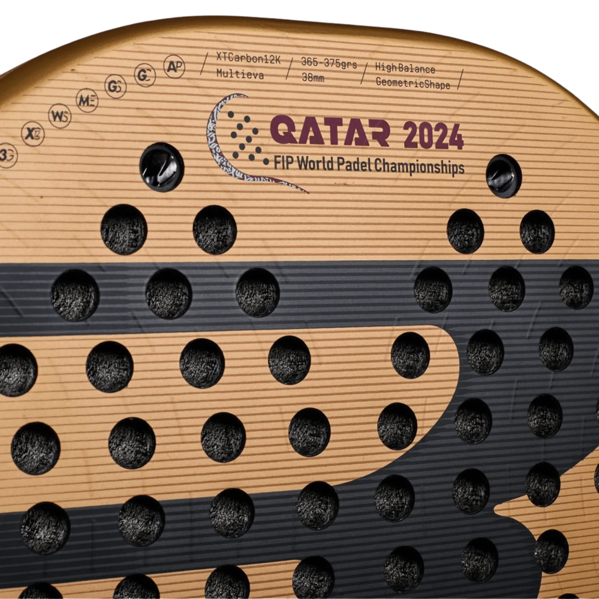 BULLPADEL XPLO FIP QATAR 24 Padel Racket