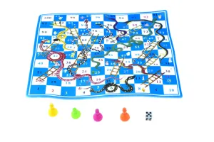 Cardboard Snakes and Ladders