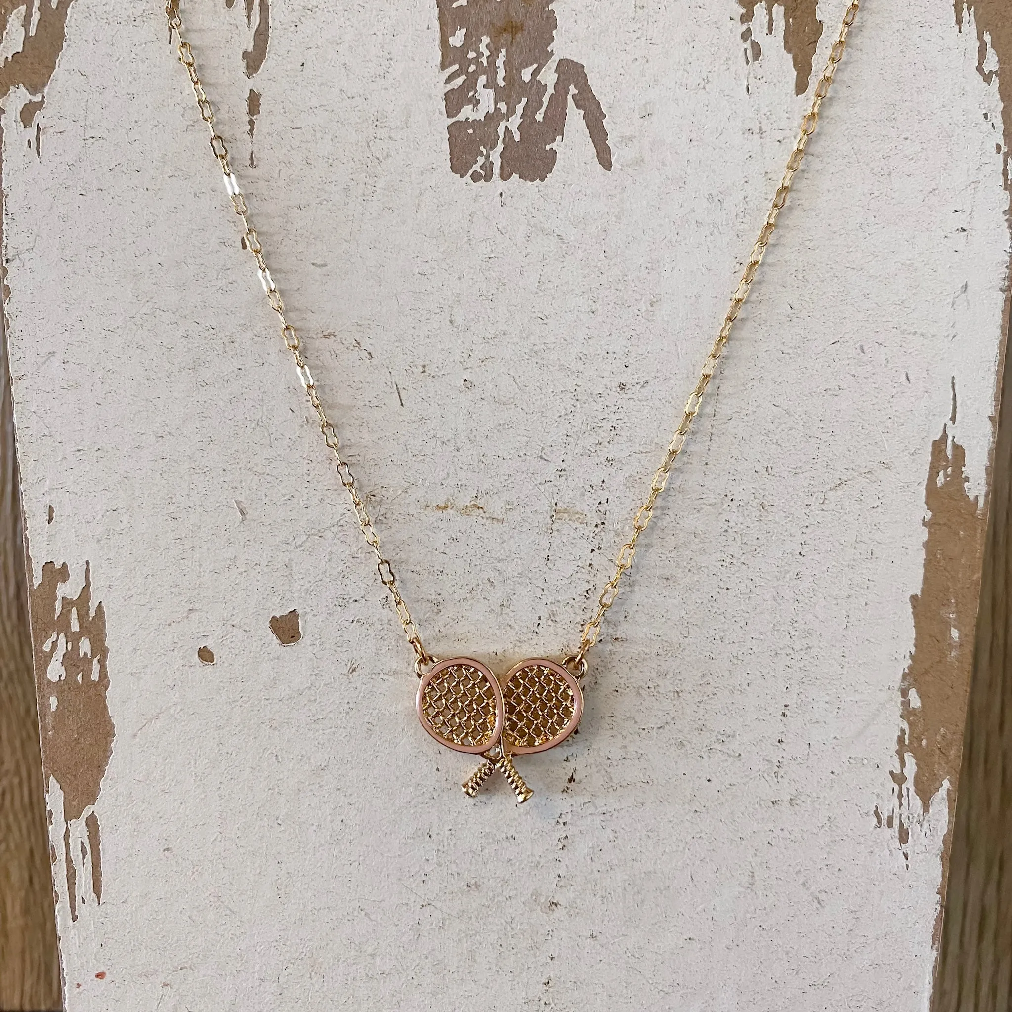 Deuce Pink Necklace By Meghan Browne
