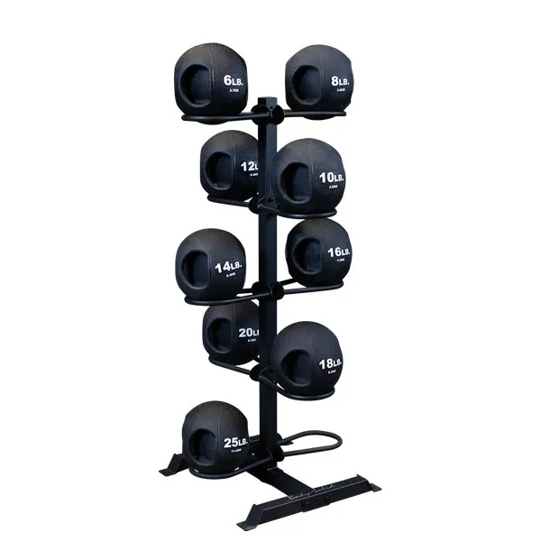 Dual Grip Med Ball Package w/ Rack