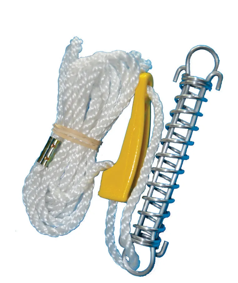 Four Corner Double Guy Ropes and Two Single Guy Ropes 6mm x 3.5m