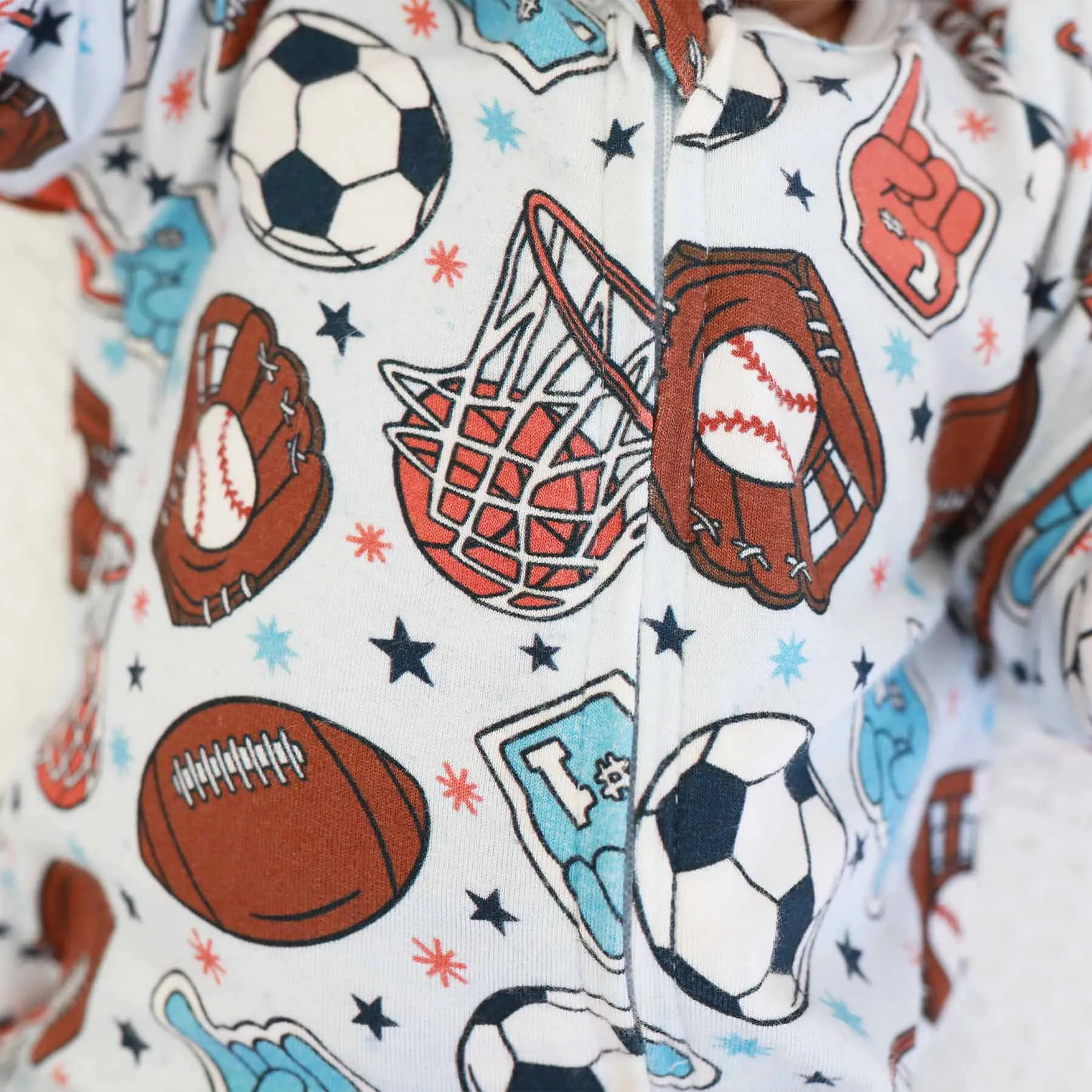 Half Time Zipper Footie