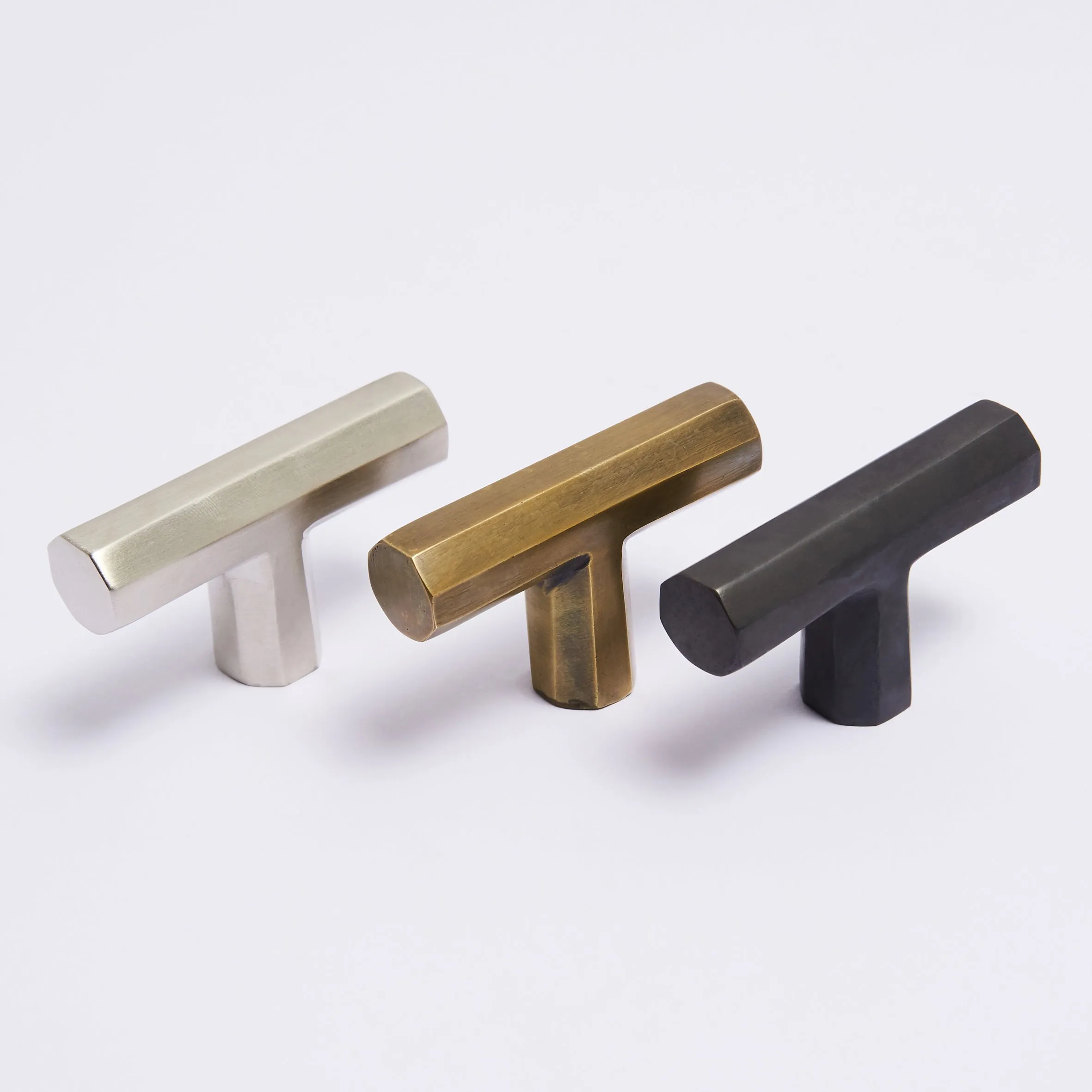 Henley T-Bar - Satin Nickel
