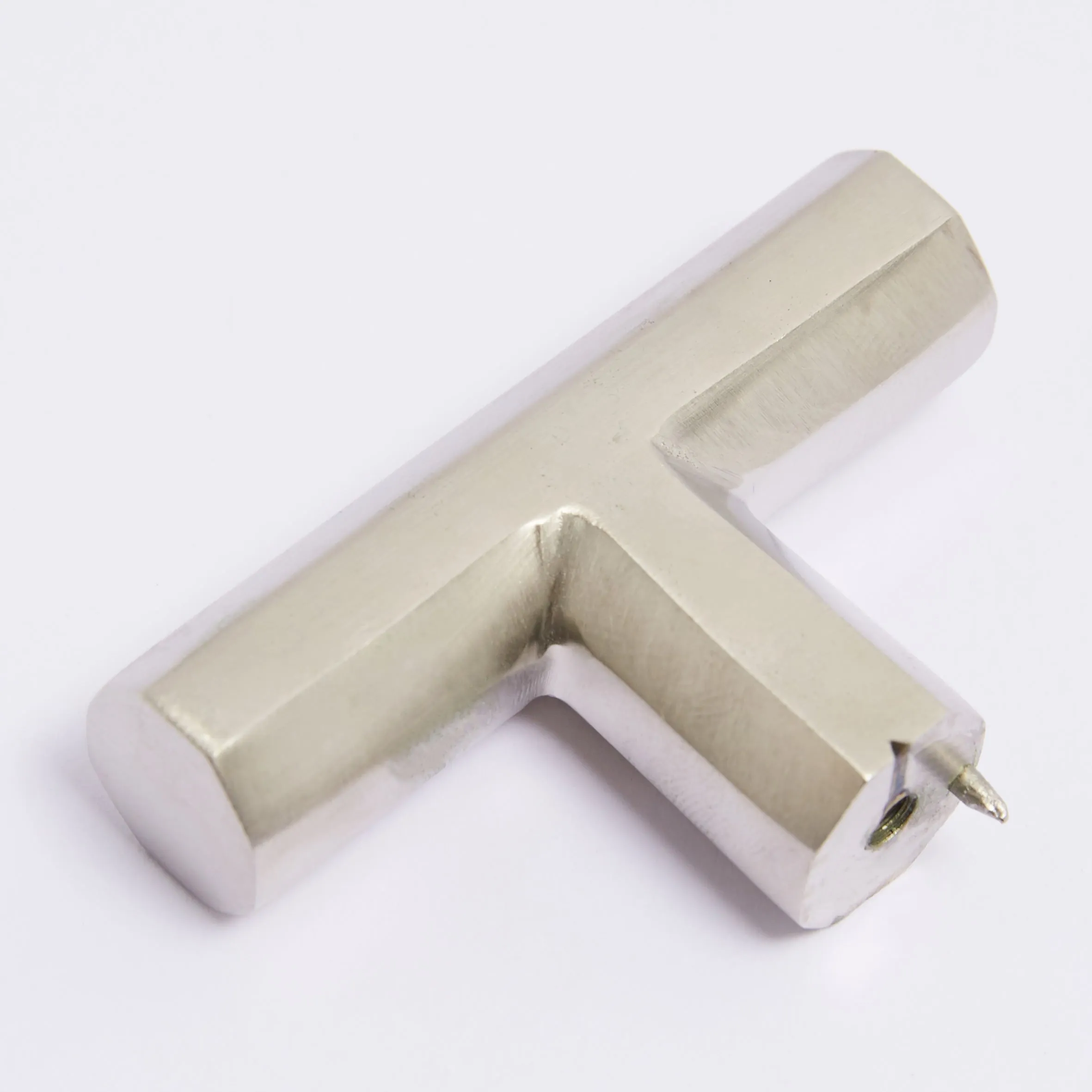 Henley T-Bar - Satin Nickel