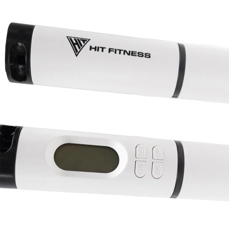 Hit Fitness Digital Calorie-Burning Skipping Rope with LCD Counter – Adjustable & Lightweight for Total Body Workouts