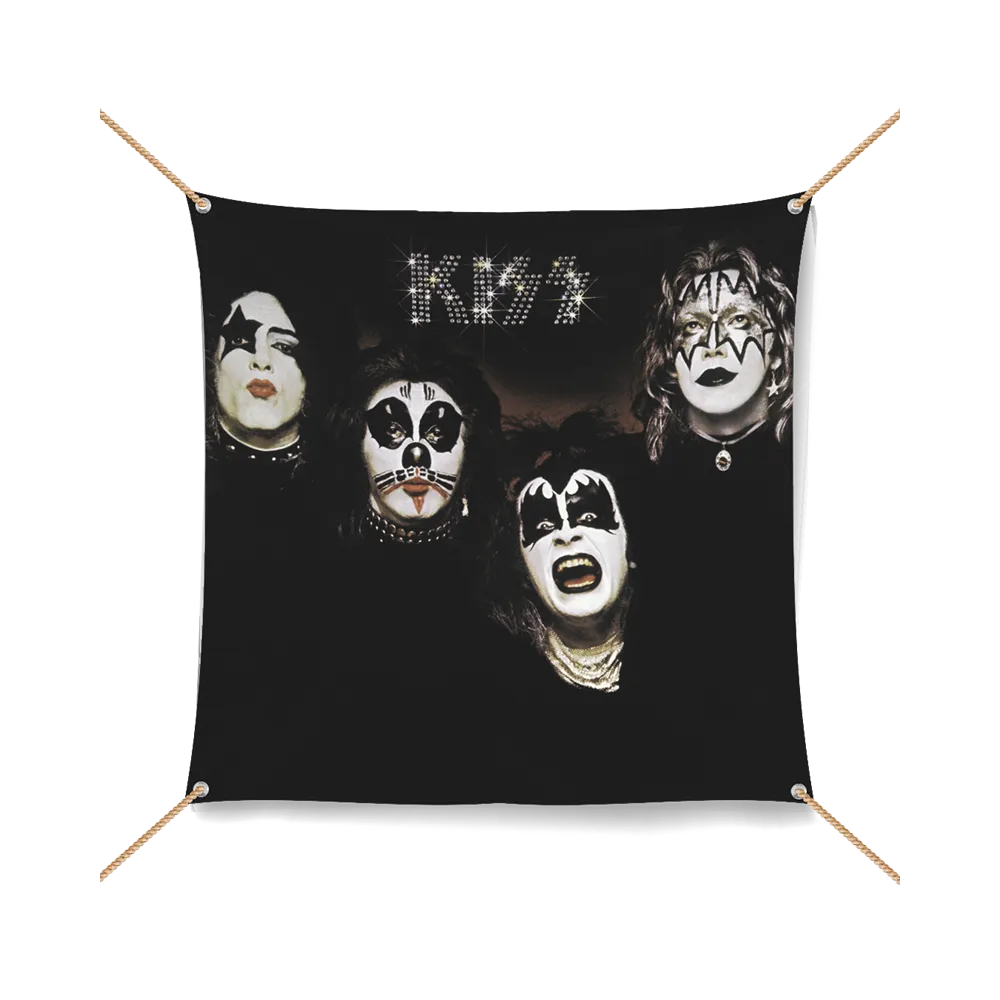 KISS Wall Flag