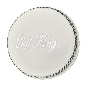 Kookaburra Red King White Cricket Ball