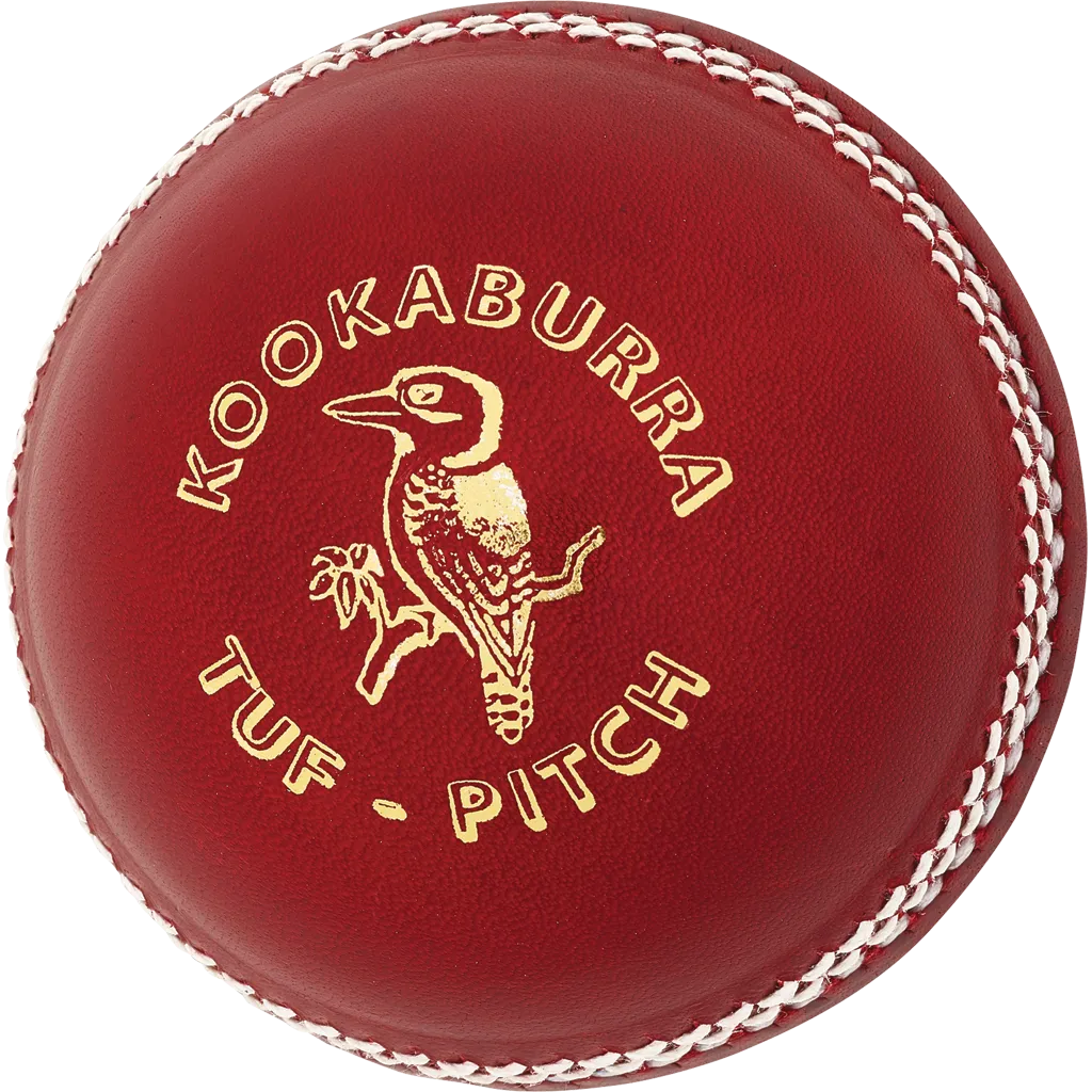 Kookaburra Tuf Pitch Red Cricket Ball (Dozen)