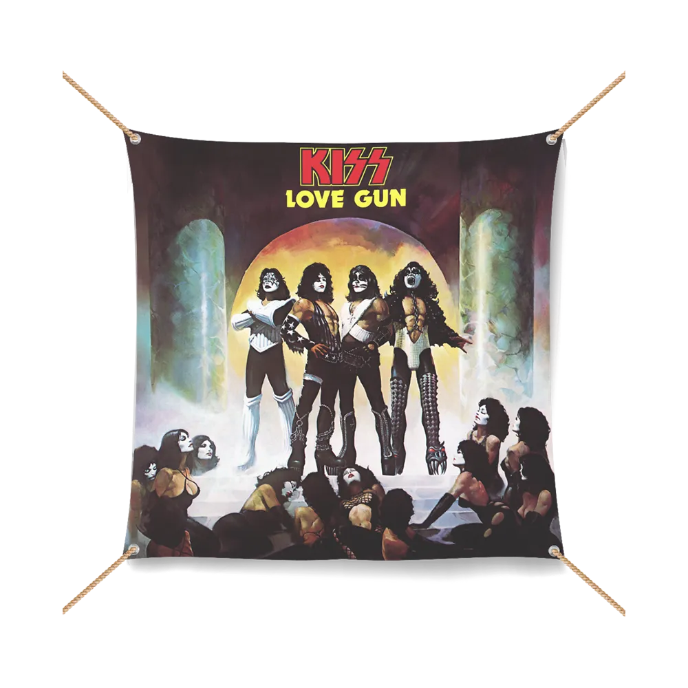 Love Gun Wall Flag