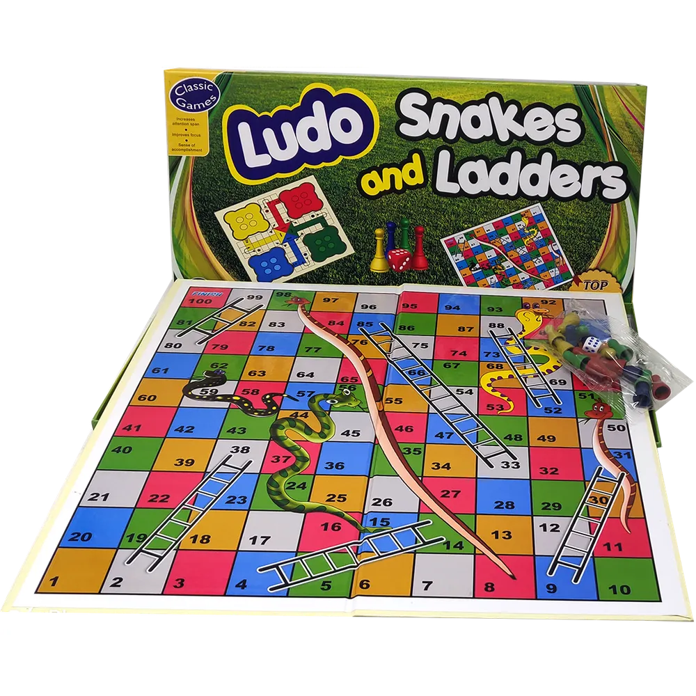 Ludo Snakes and Ladders Board Game