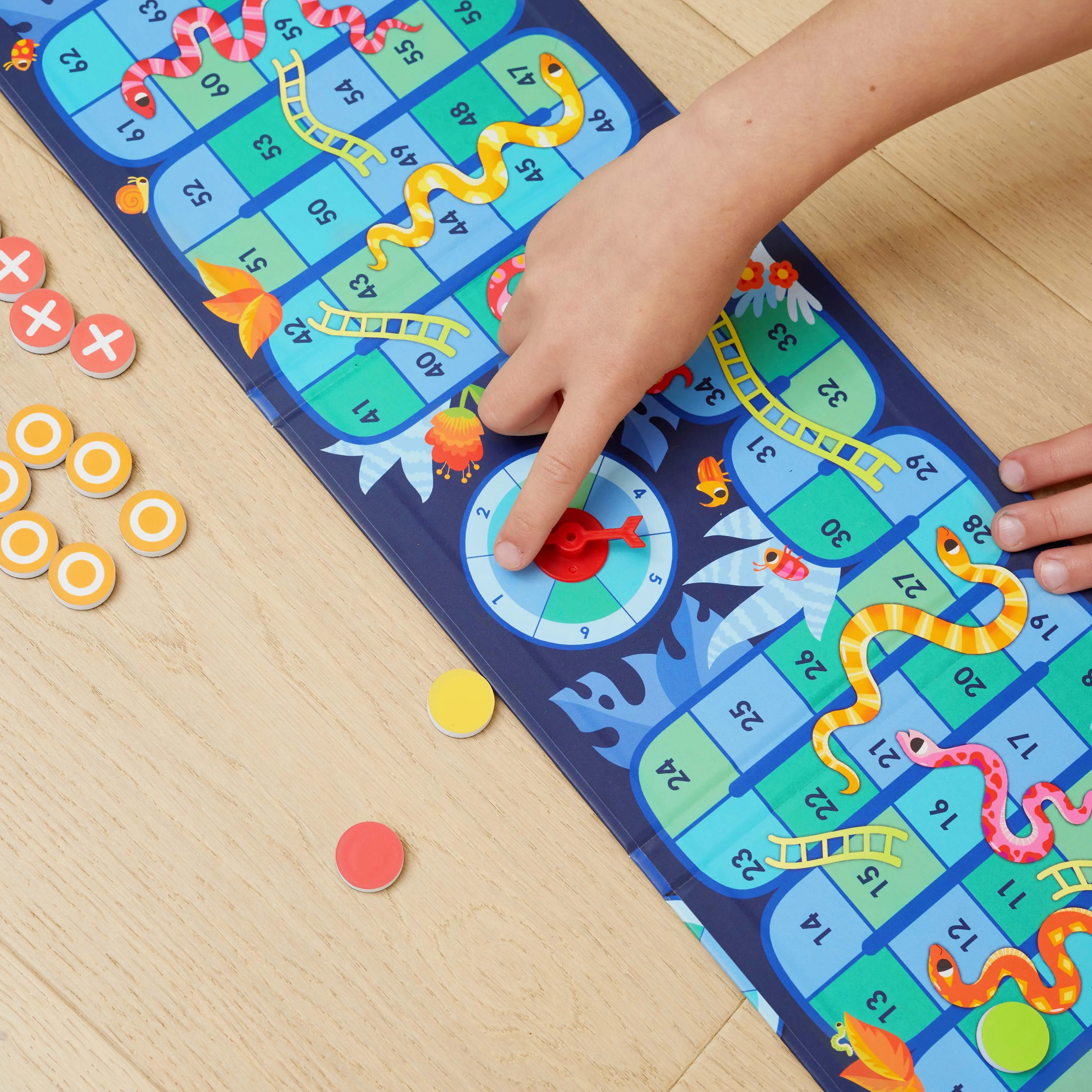 Magna Games - Snakes & Ladders   Tic Tac Toe