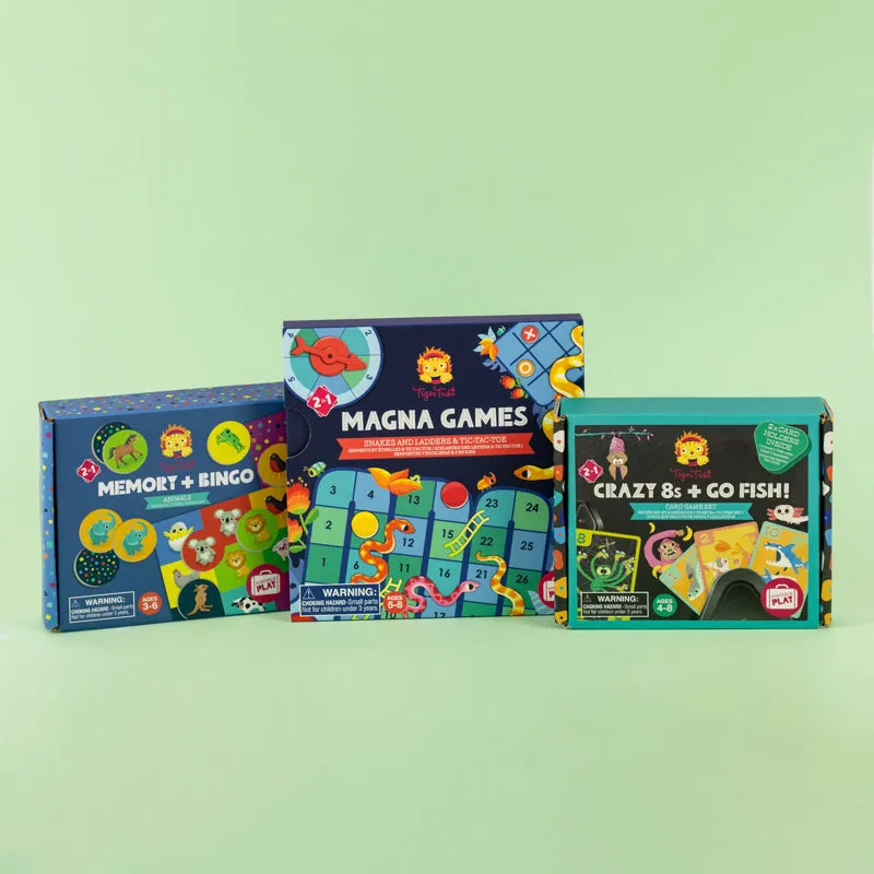 Magna Games - Snakes & Ladders   Tic Tac Toe