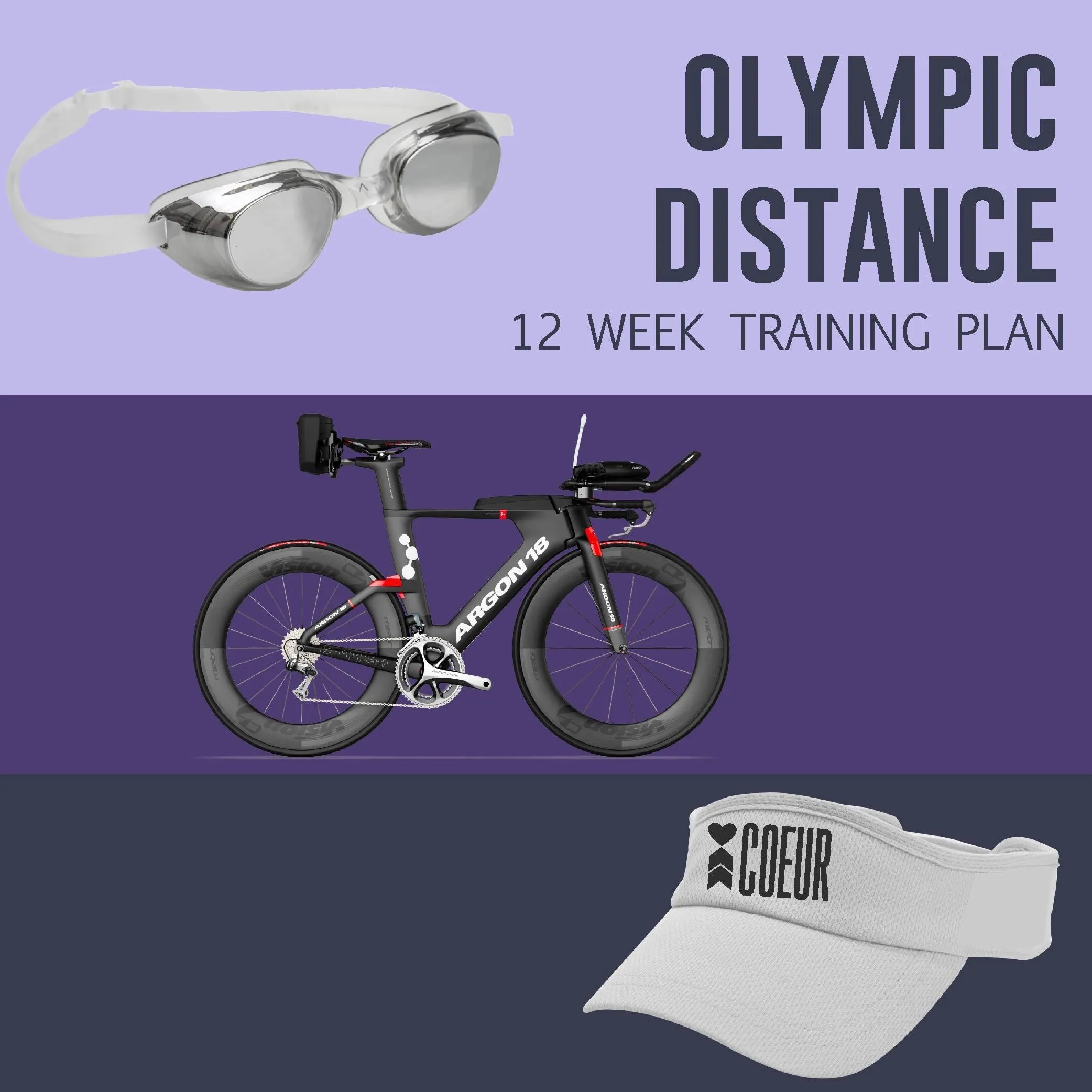 Olympic Distance Triathlon Training Plan: Women's 12 Weeks