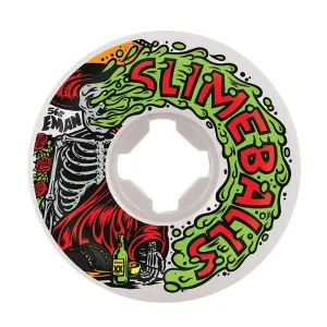Slime Balls 56mm 97a Emmanuel Guzman Guest Vomit Mini White Skateboard Wheels 4pk