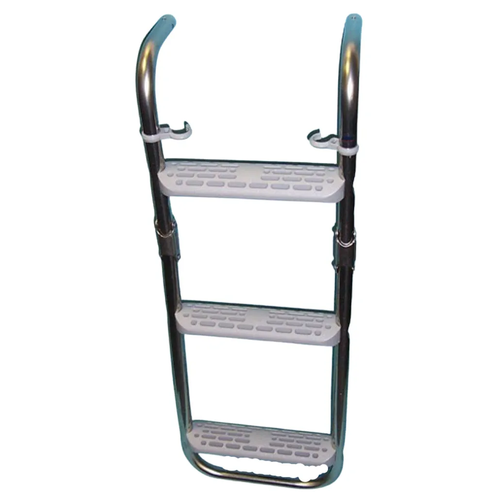 Stainless Folding Ladder - 3 step