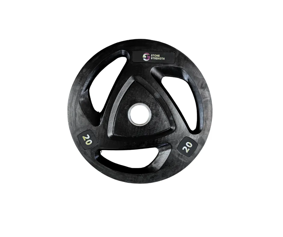 Stone Strength 20kg Olympic Rubber Weight Plate