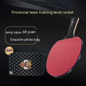 Table Tennis Rackets High-grade Carbon Baseboard Finished Racket Competition