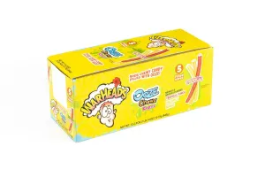 Warheads Ooze Chews Tropical Ropes Sour Candy Bulk Box (0.20 oz, 12ct.)