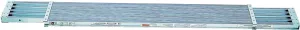 Werner PA200 Series PA208 Extension Plank, 8 to 13 ft L, 14 in W, Aluminum :EA: QUANTITY: 1