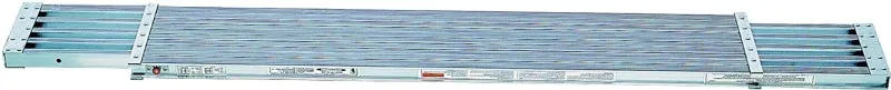 Werner PA200 Series PA208 Extension Plank, 8 to 13 ft L, 14 in W, Aluminum :EA: QUANTITY: 1