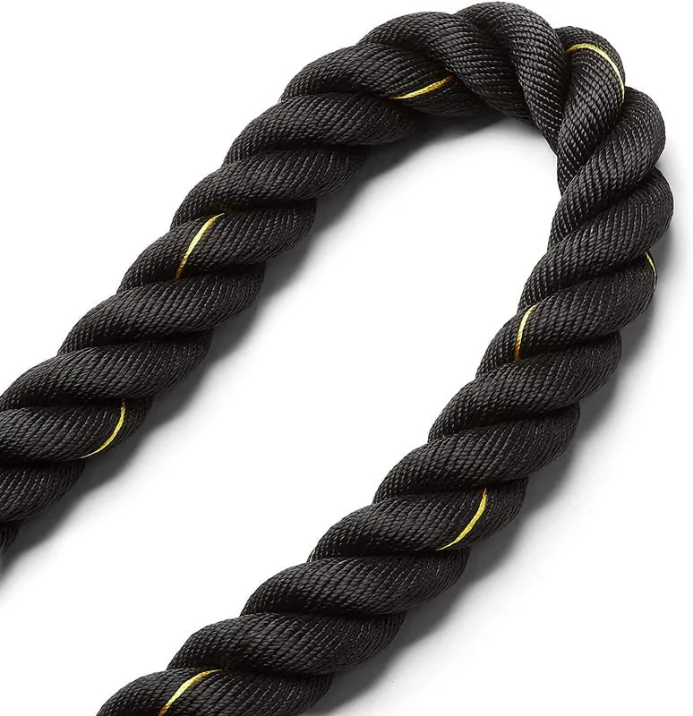 YALLA HomeGym Battle Rope, 12 Meter, 38MM Diameter Exercise Training Rope, Workout Ropes for Core Strength, Home Gym & Outdoor Workout