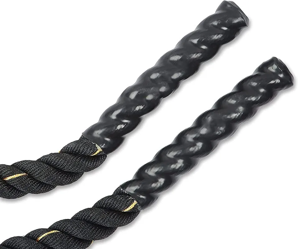 YALLA HomeGym Battle Rope, 12 Meter, 38MM Diameter Exercise Training Rope, Workout Ropes for Core Strength, Home Gym & Outdoor Workout